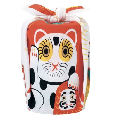 Furoshiki Gato Buena Suerte