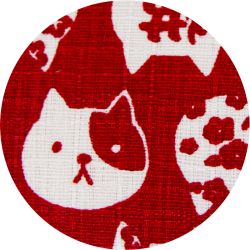 Monedero gato rojo