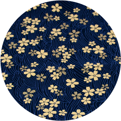 Furoshiki sakura azul