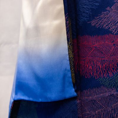 Detalle forro Kimono Aizome