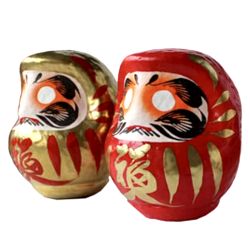 Super Gran daruma de la buena suerte