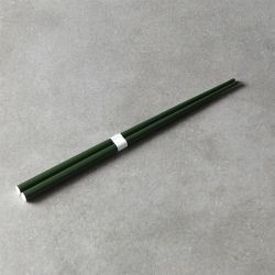 PRO08622-Palillos lacados en verde y blanco