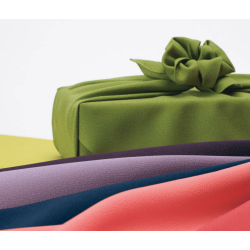 Furoshiki poliéster 70x70 cm. Azul marino