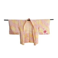 Haori peach shibori